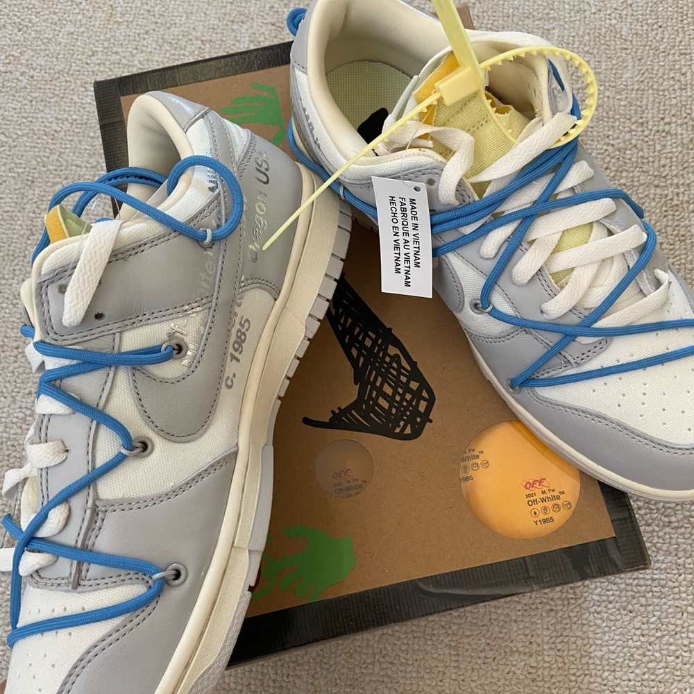 Nike Dunk Low x Off White Lot 5 - Picture 3 of 8